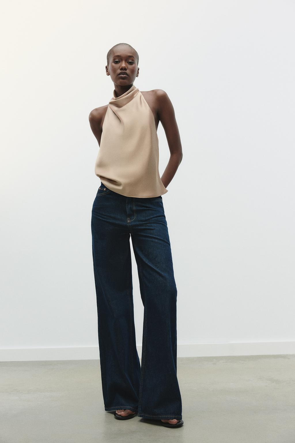 Lucia | Satin Halter Top