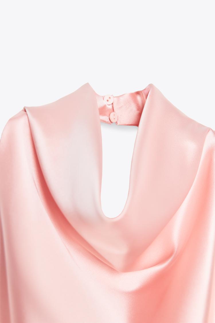Lucia | Satin Halter Top