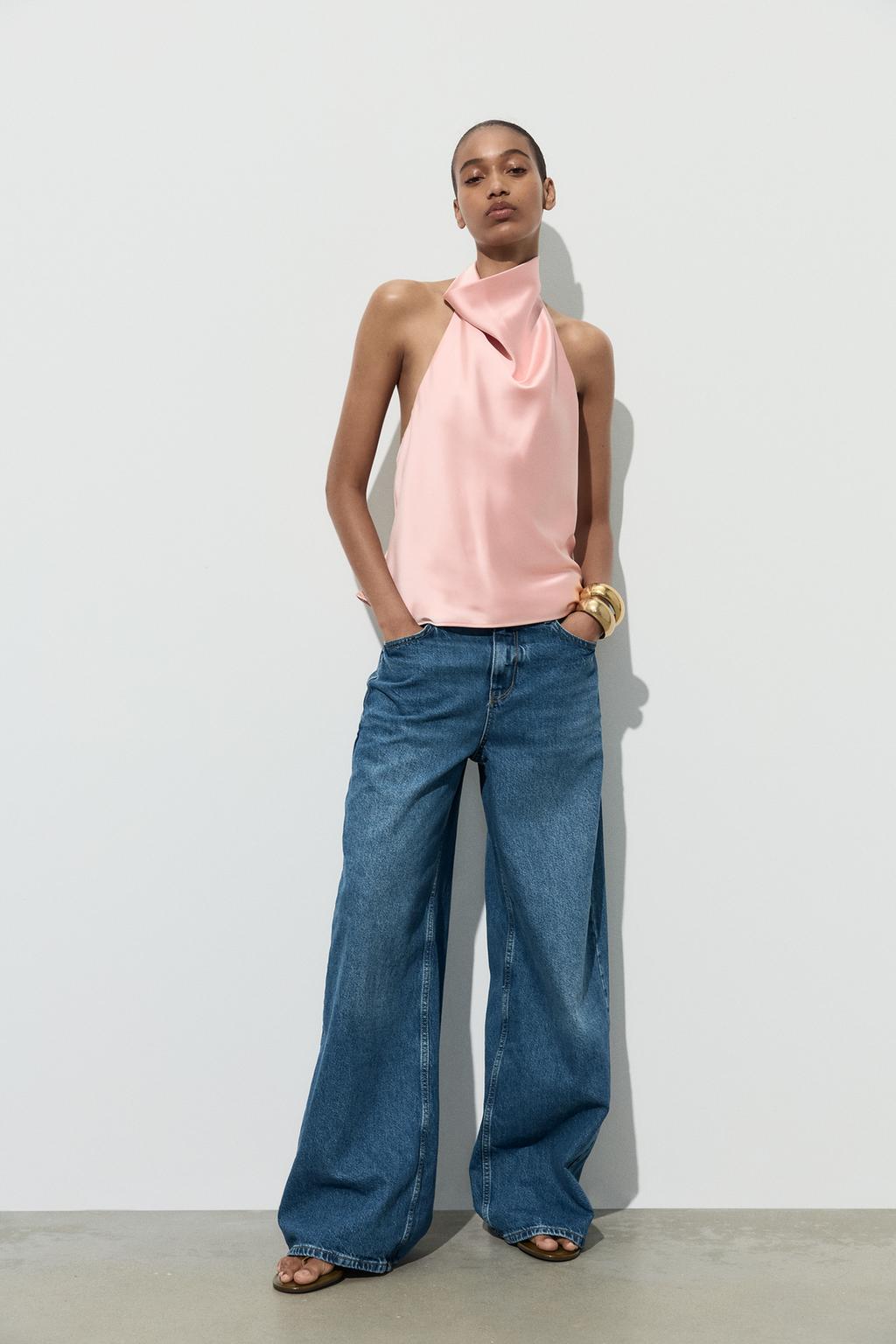 Lucia | Satin Halter Top