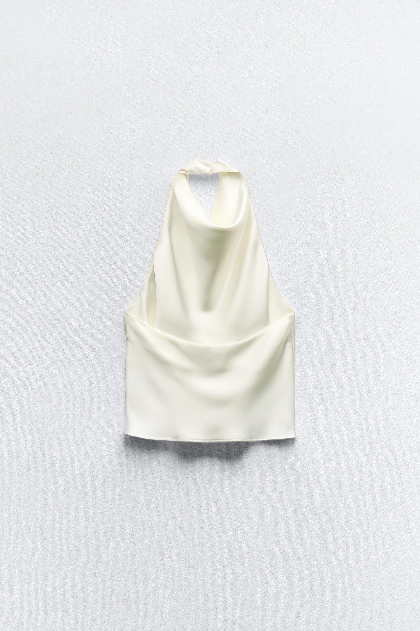 Lucia | Satin Halter Top