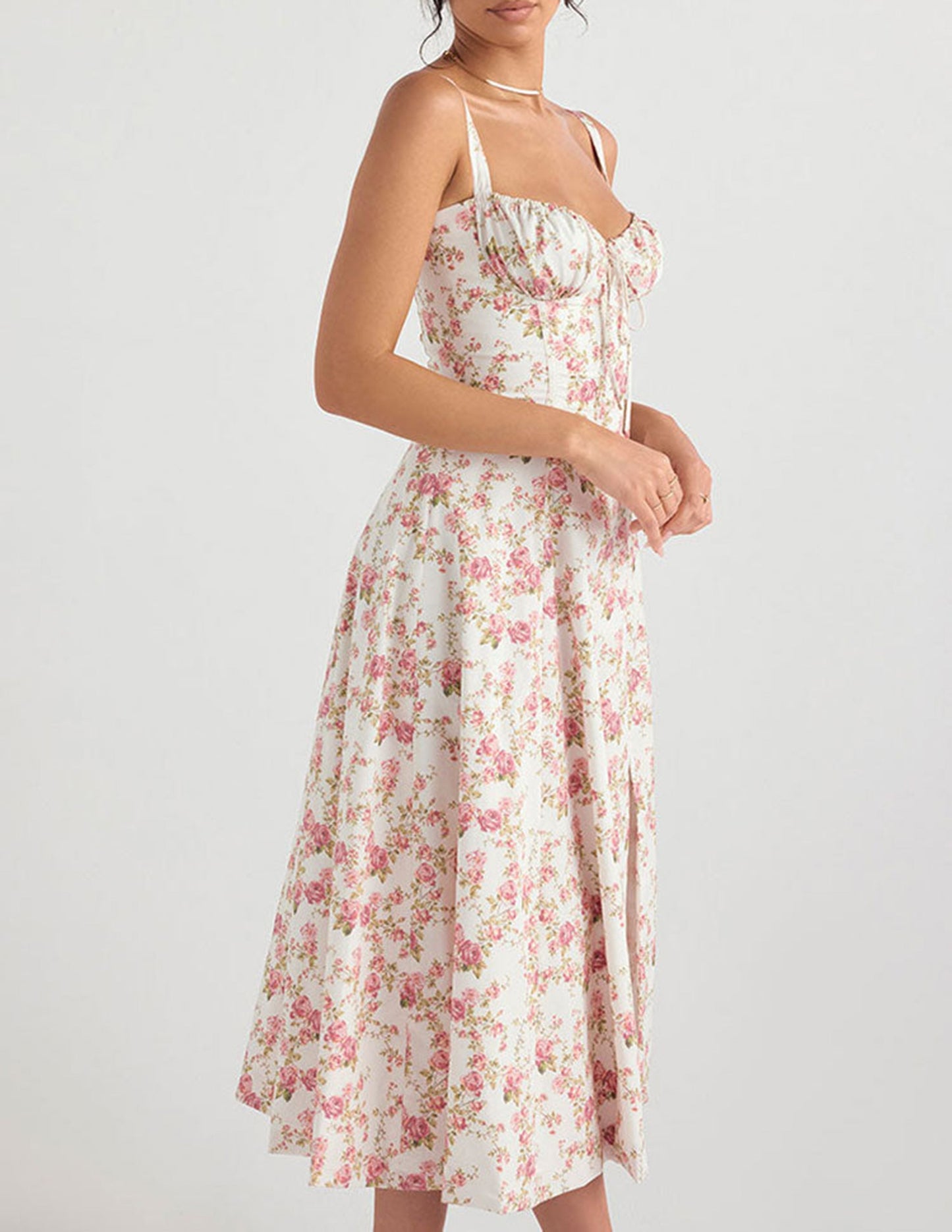 Waist Shaper Flower Sundress