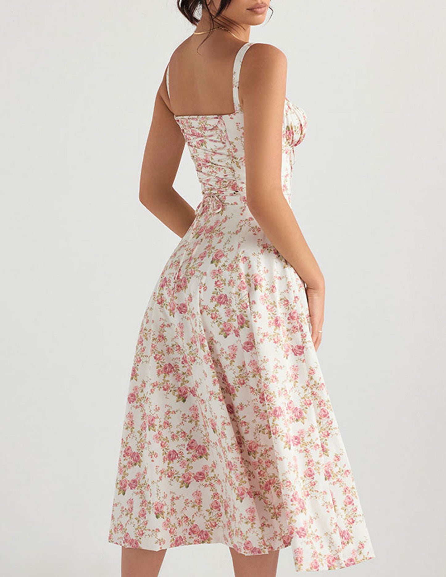 Waist Shaper Flower Sundress