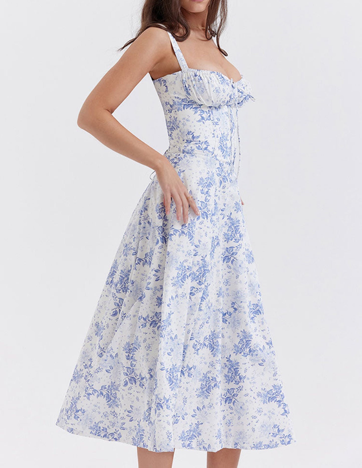 Waist Shaper Flower Sundress