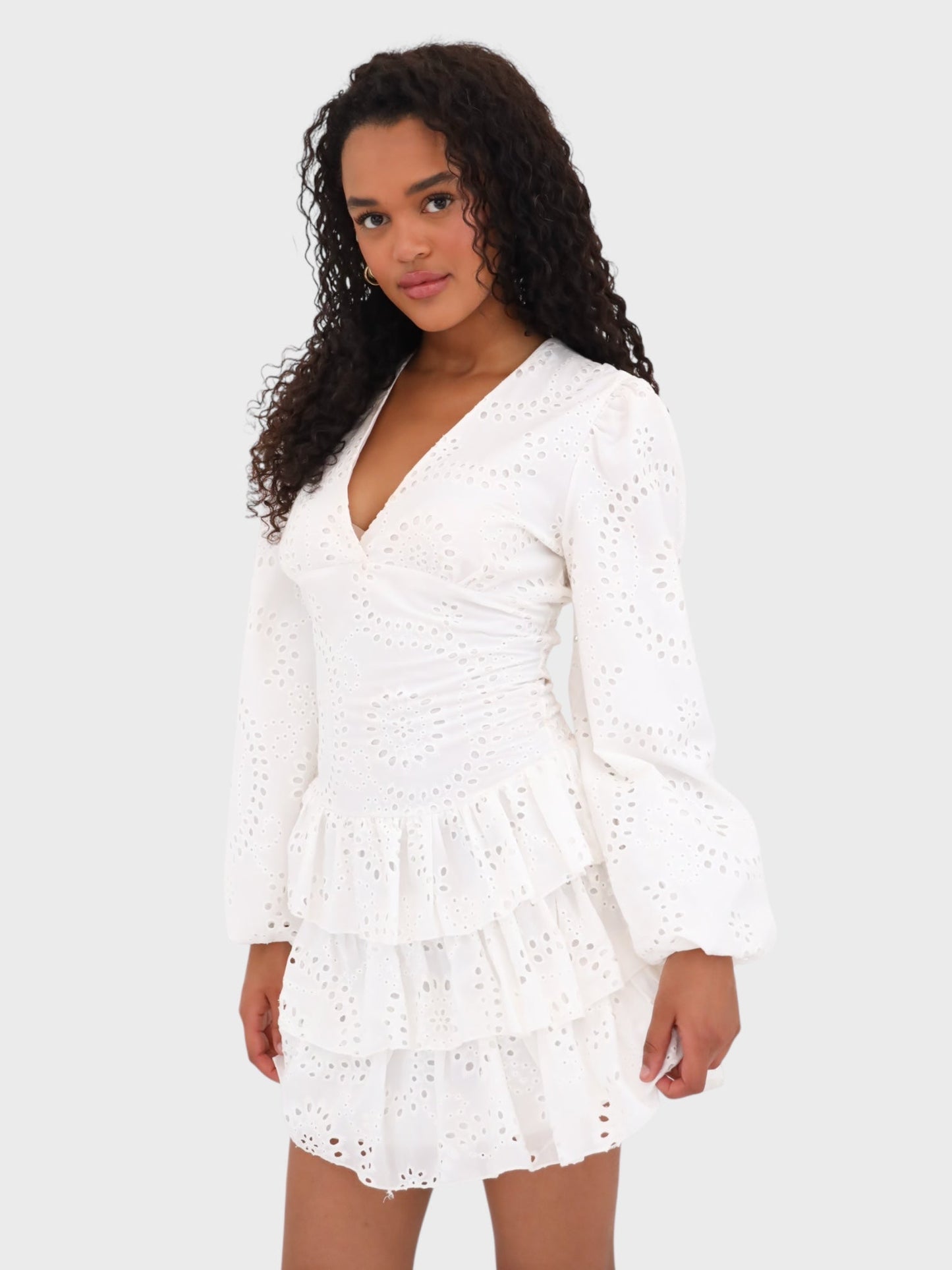 Lacey | Off-Shoulder Chiffon Dress