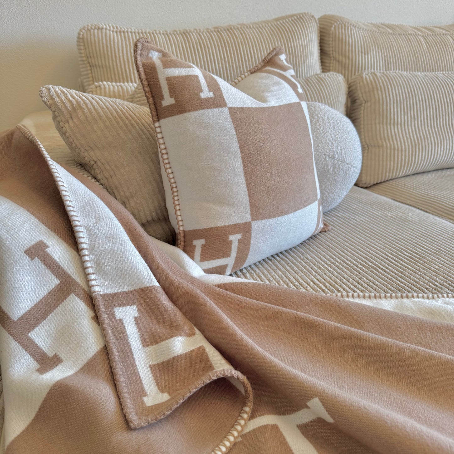 Wol-kasjmier Deken - Sava | Luxe Plaid