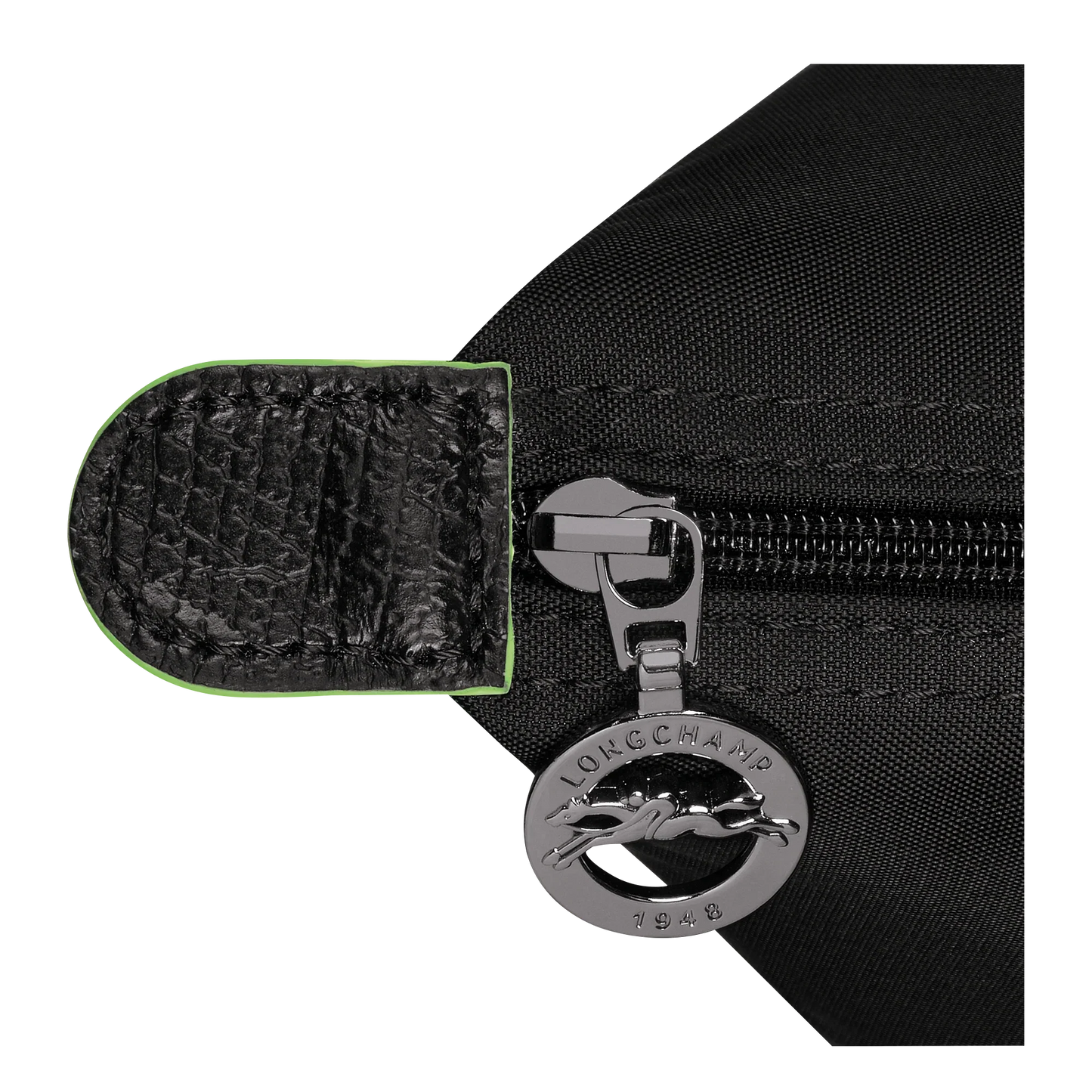 Medium Pliage Tote, Black - Recycled canvas