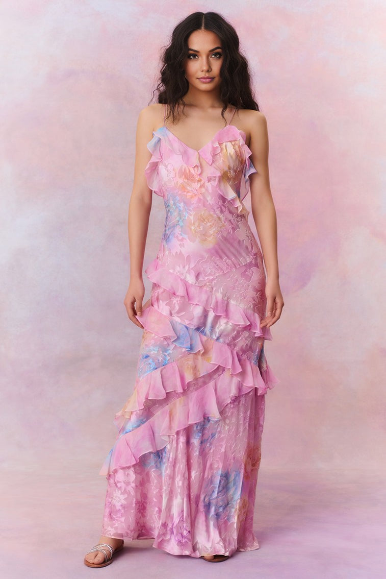 Jacky Ruffle Dress + FREE π