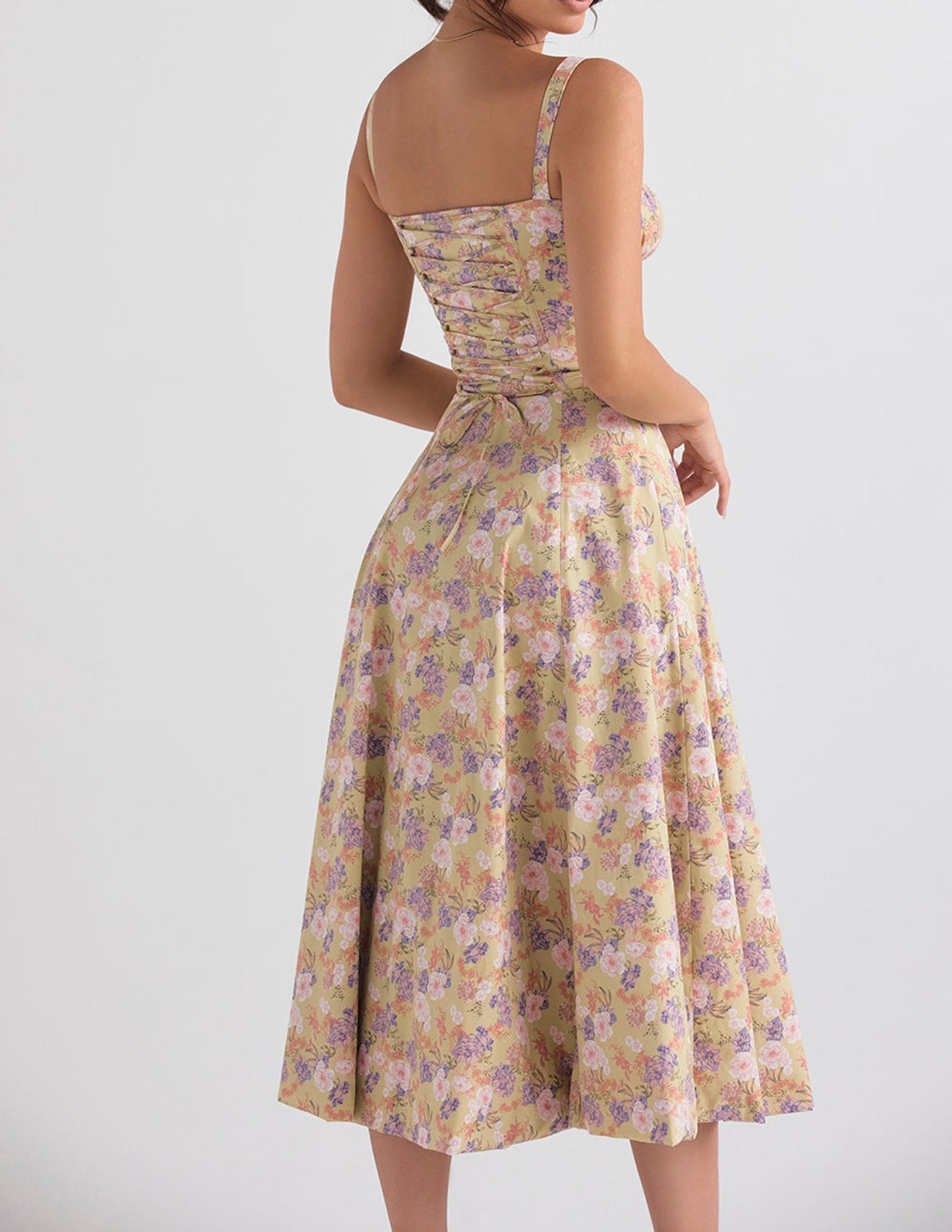 Waist Shaper Flower Sundress