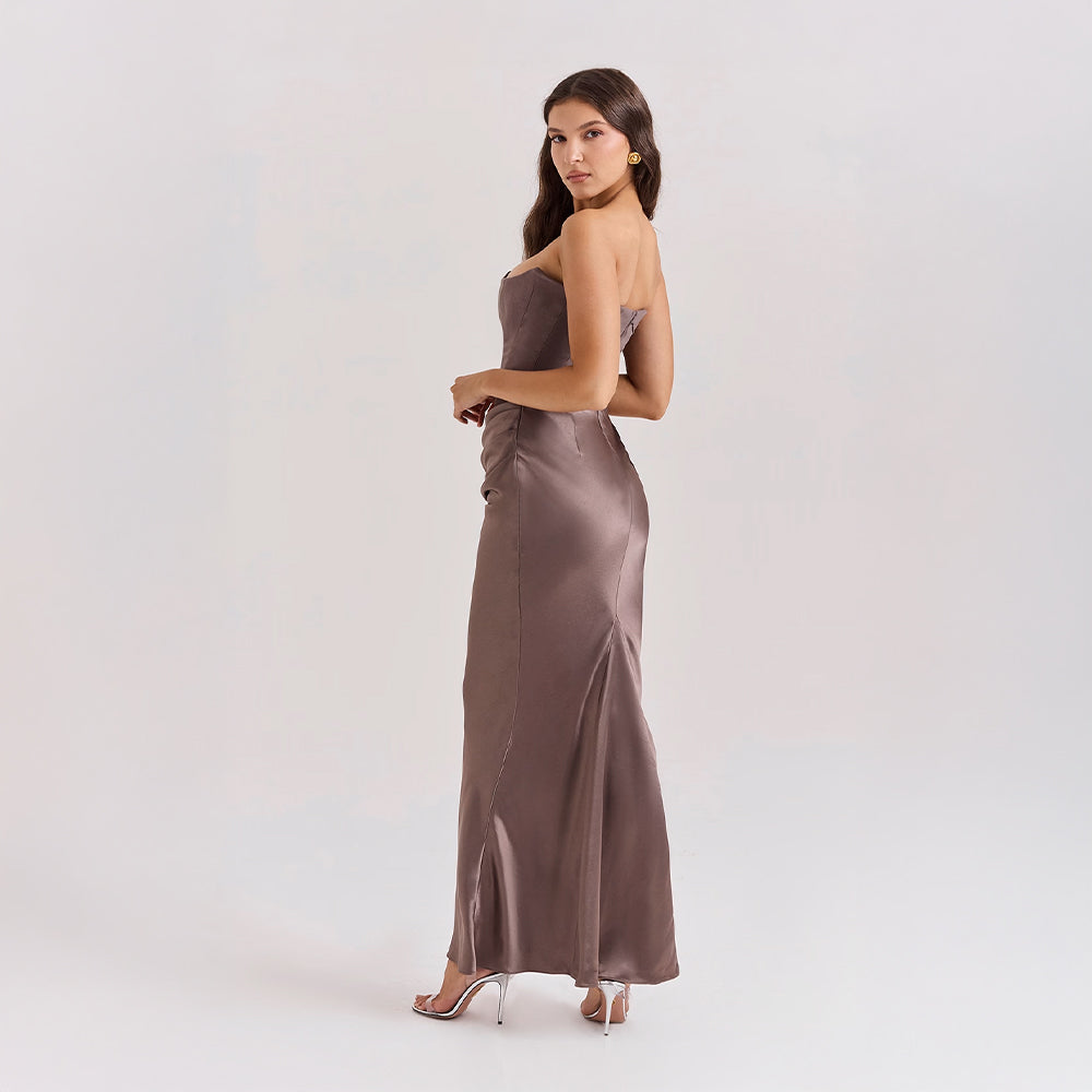 Elena | Strapless Jurk