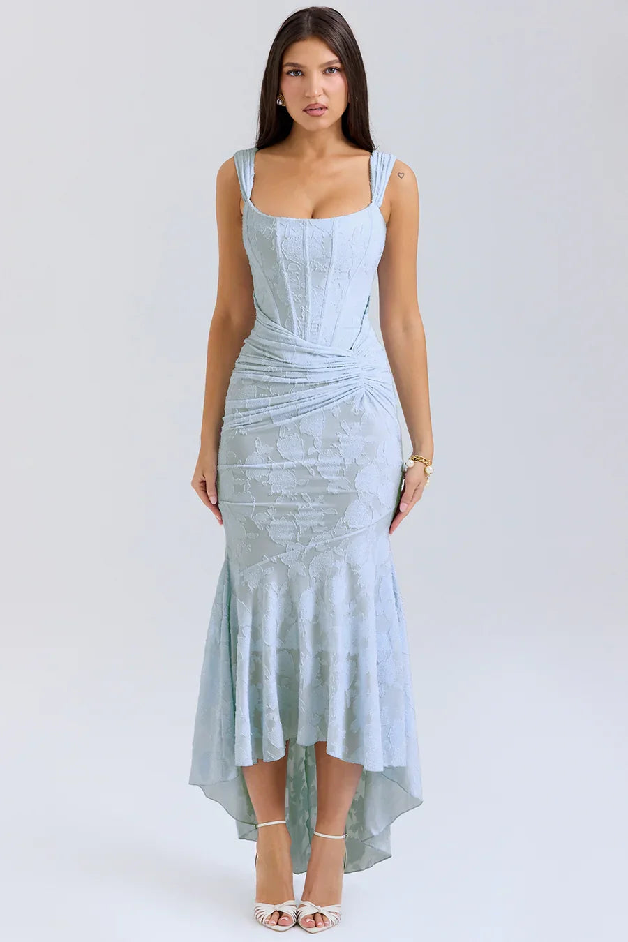 Casandra Lace Maxi-jurk
