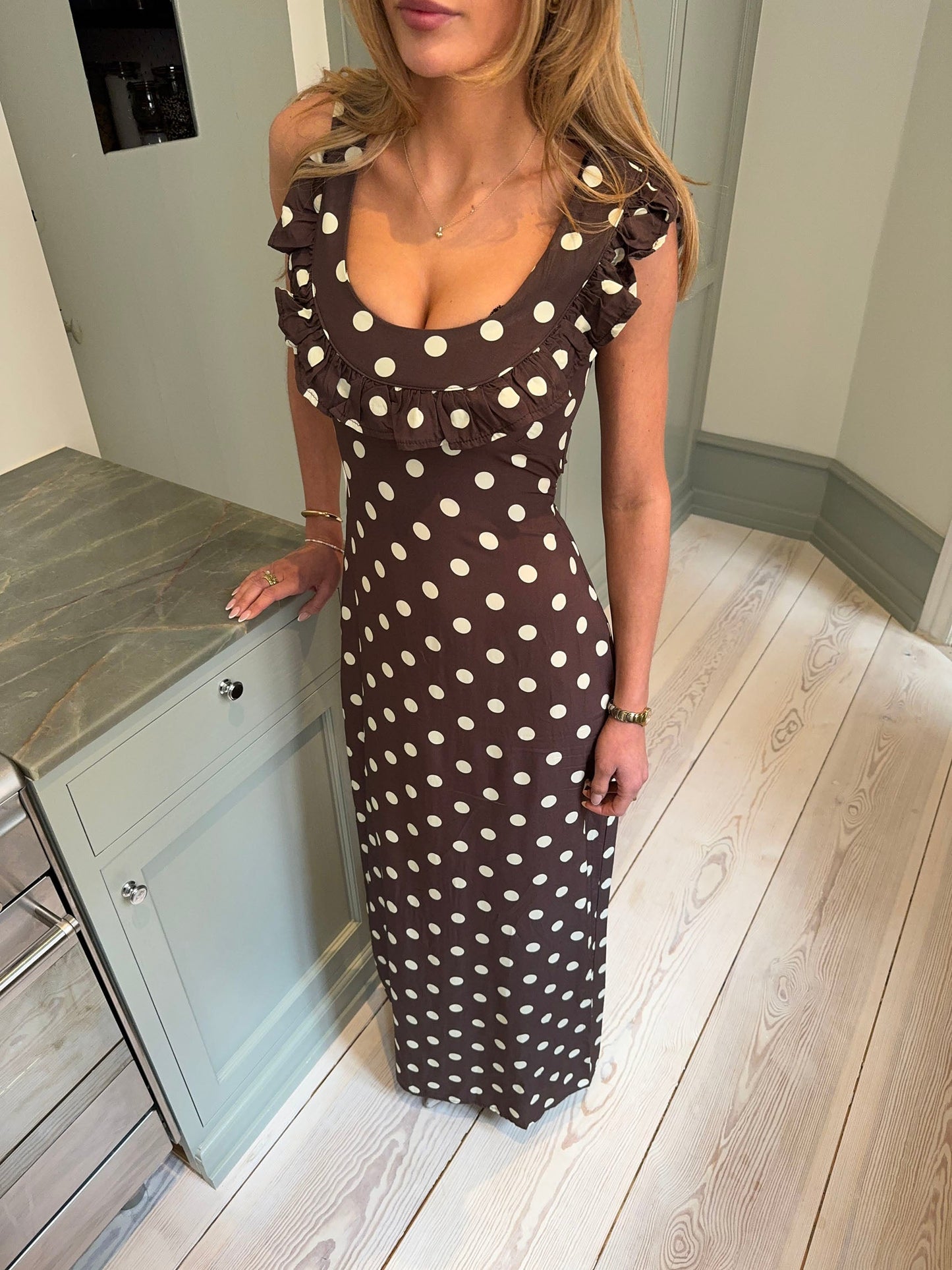 Amara | Dotted Dress