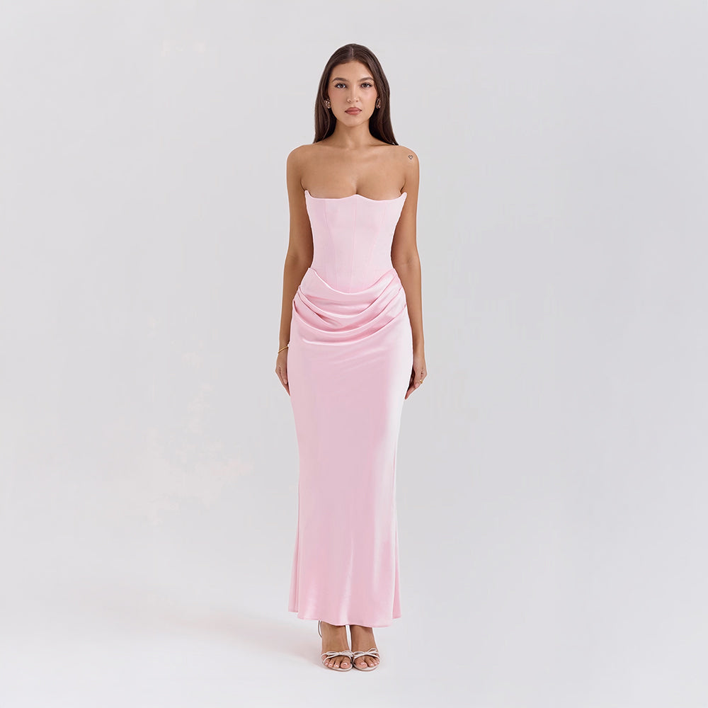 Elena | Strapless Jurk