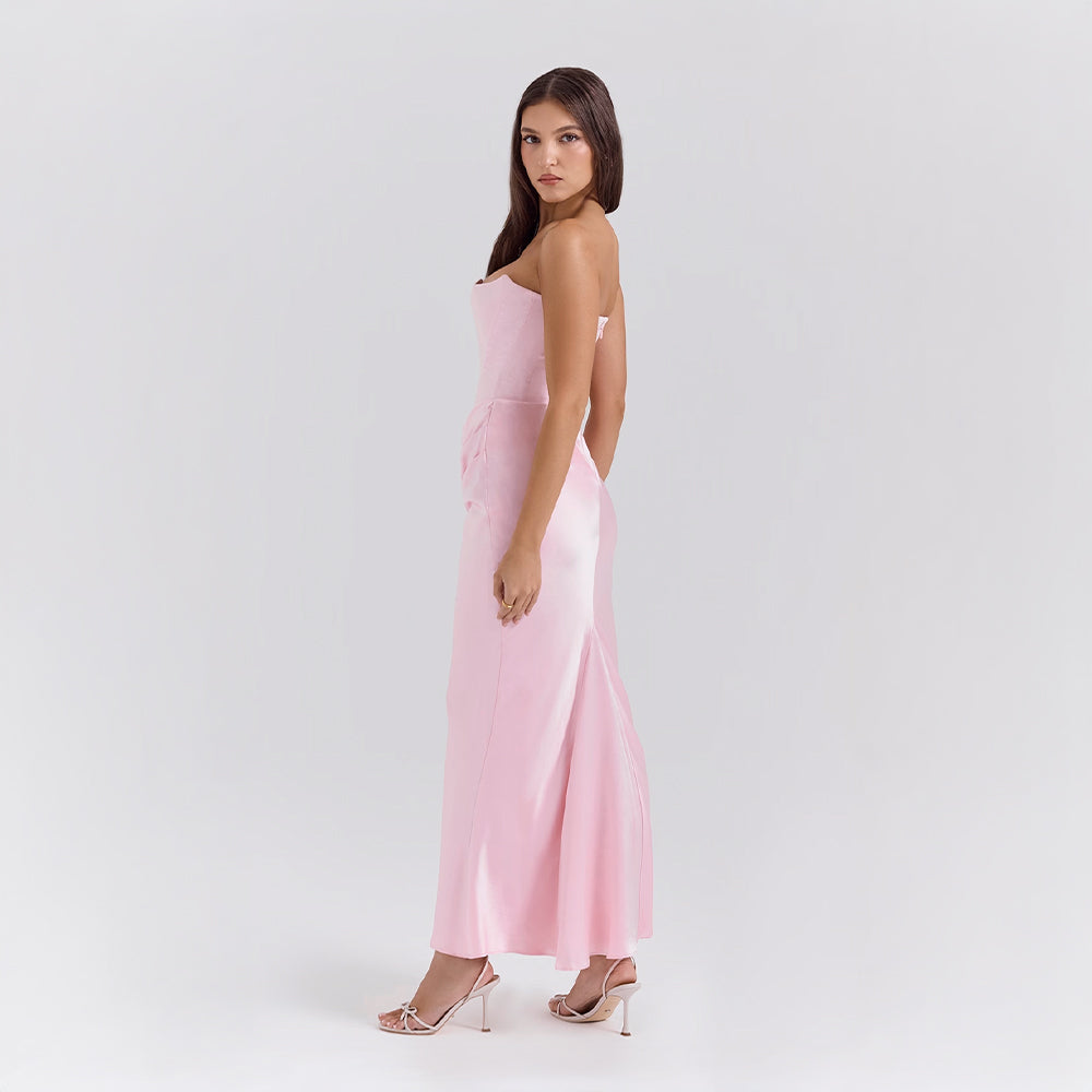 Elena | Strapless Jurk