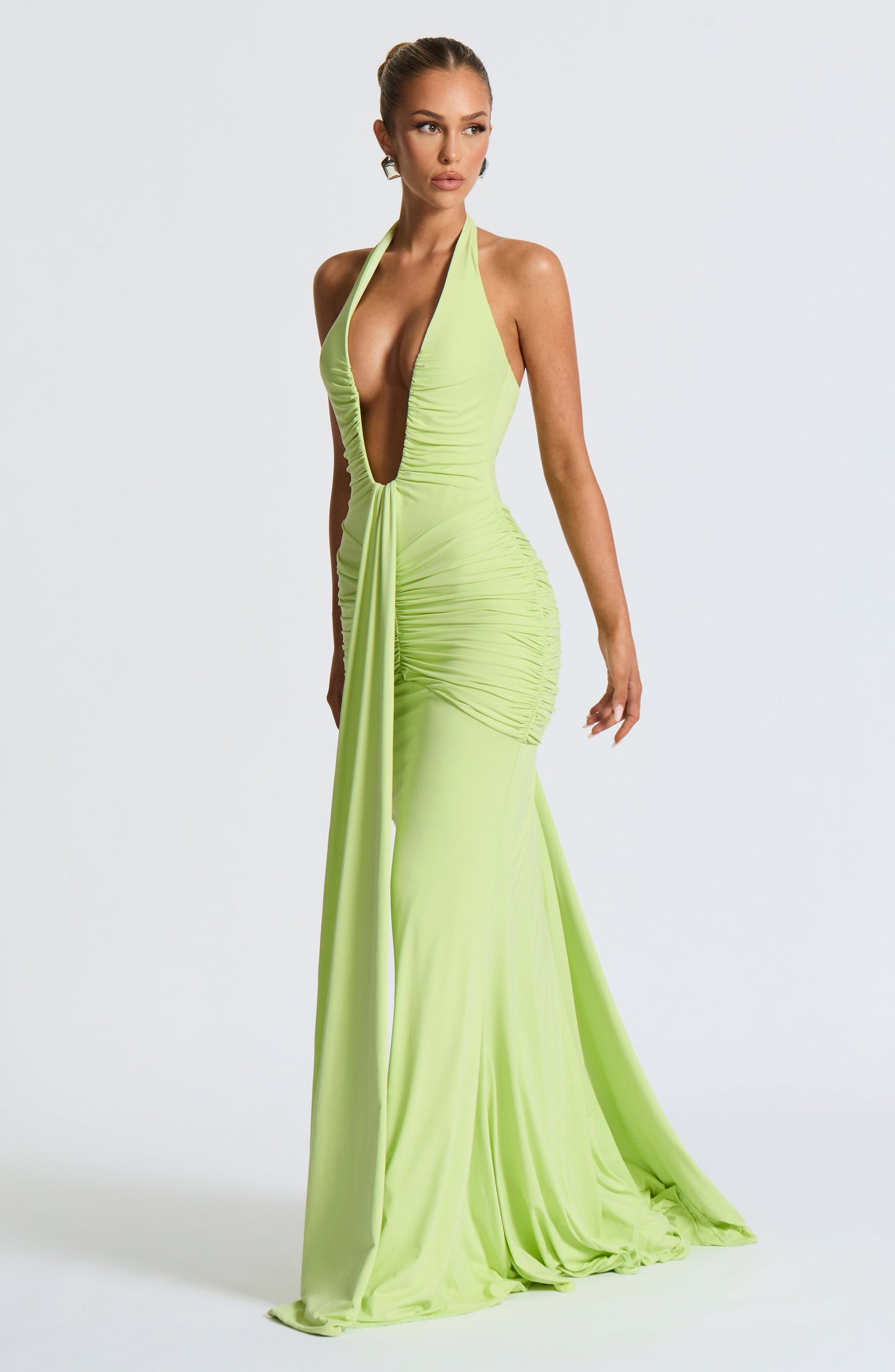 Sorella| Emerald Lime Dress