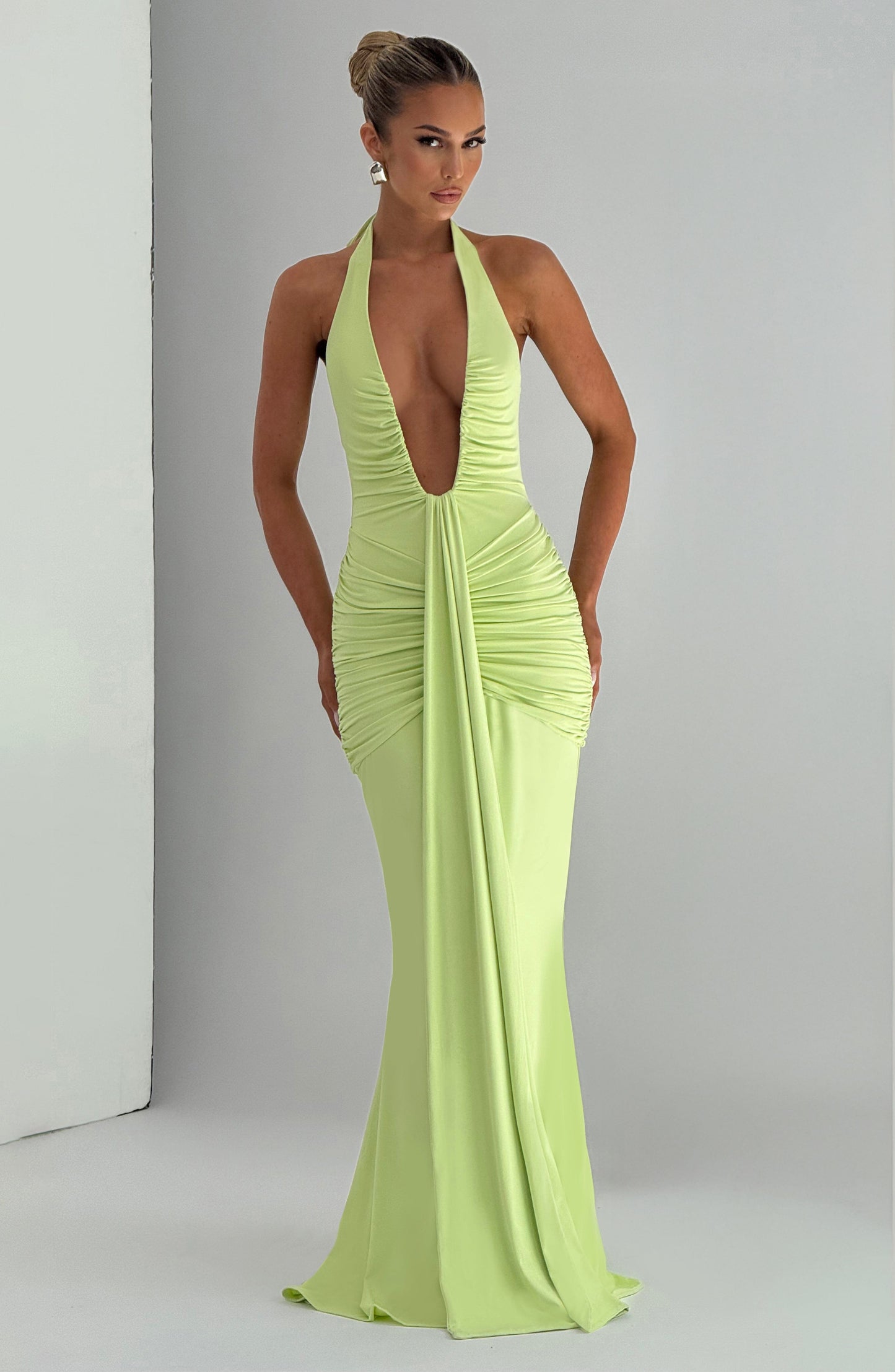 Sorella| Emerald Lime Dress