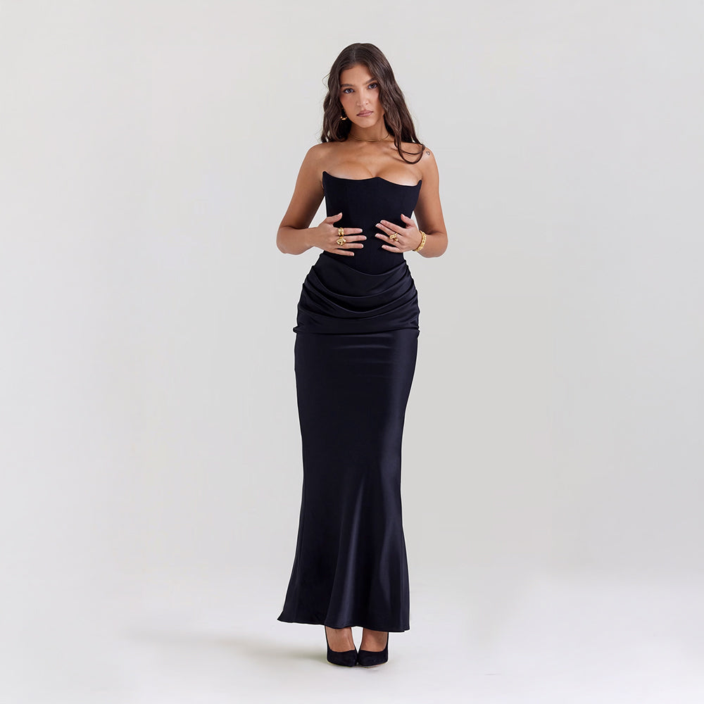 Elena | Strapless Jurk