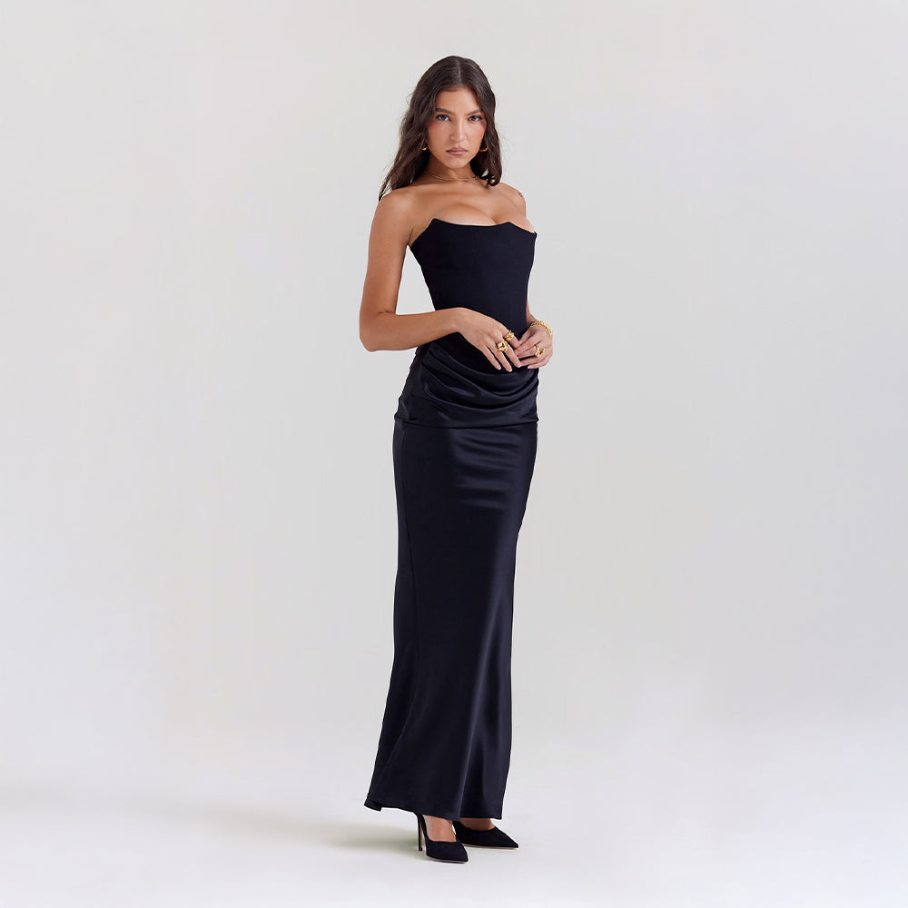 Elena | Strapless Jurk