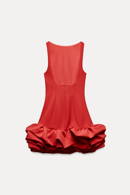Selina | Ruffle Dress