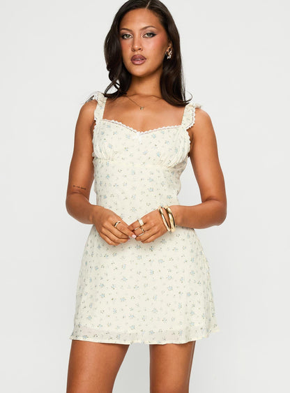 Thalia Lace Bodycon Mini Dress