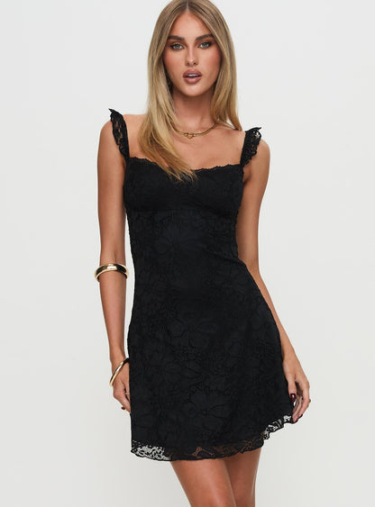 Thalia Lace Bodycon Mini Dress