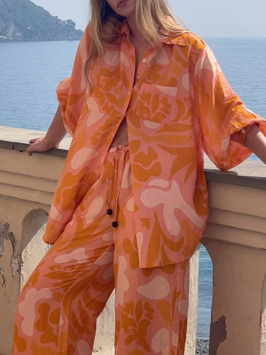 Gabrielle | Holiday Set Orange Summer vibes