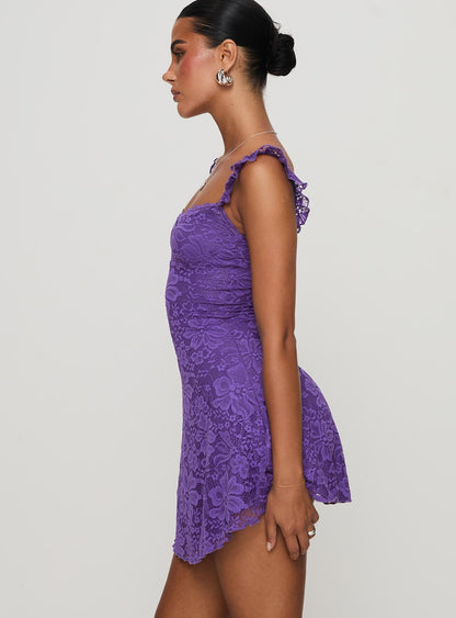 Thalia Lace Bodycon Mini Dress