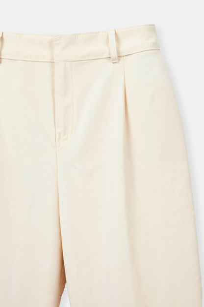 Old Money Elegant High Waist Solid Color Wide Leg Pants