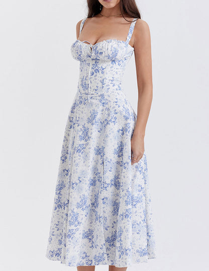 Waist Shaper Flower Sundress