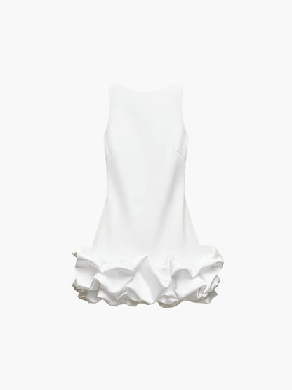 Anna | Sleeveless Ruffle Mini Dress