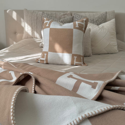 Wol-kasjmier Deken - Sava | Luxe Plaid