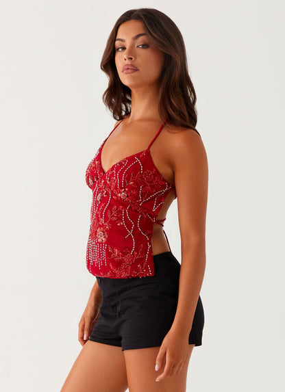 Sequin Cami Top