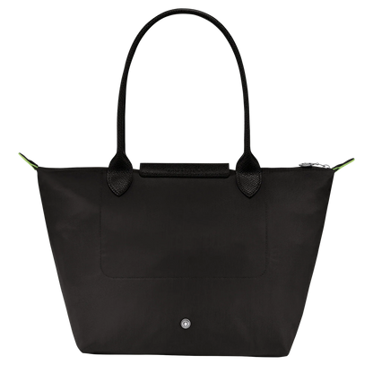 Medium Pliage Tote, Black - Recycled canvas
