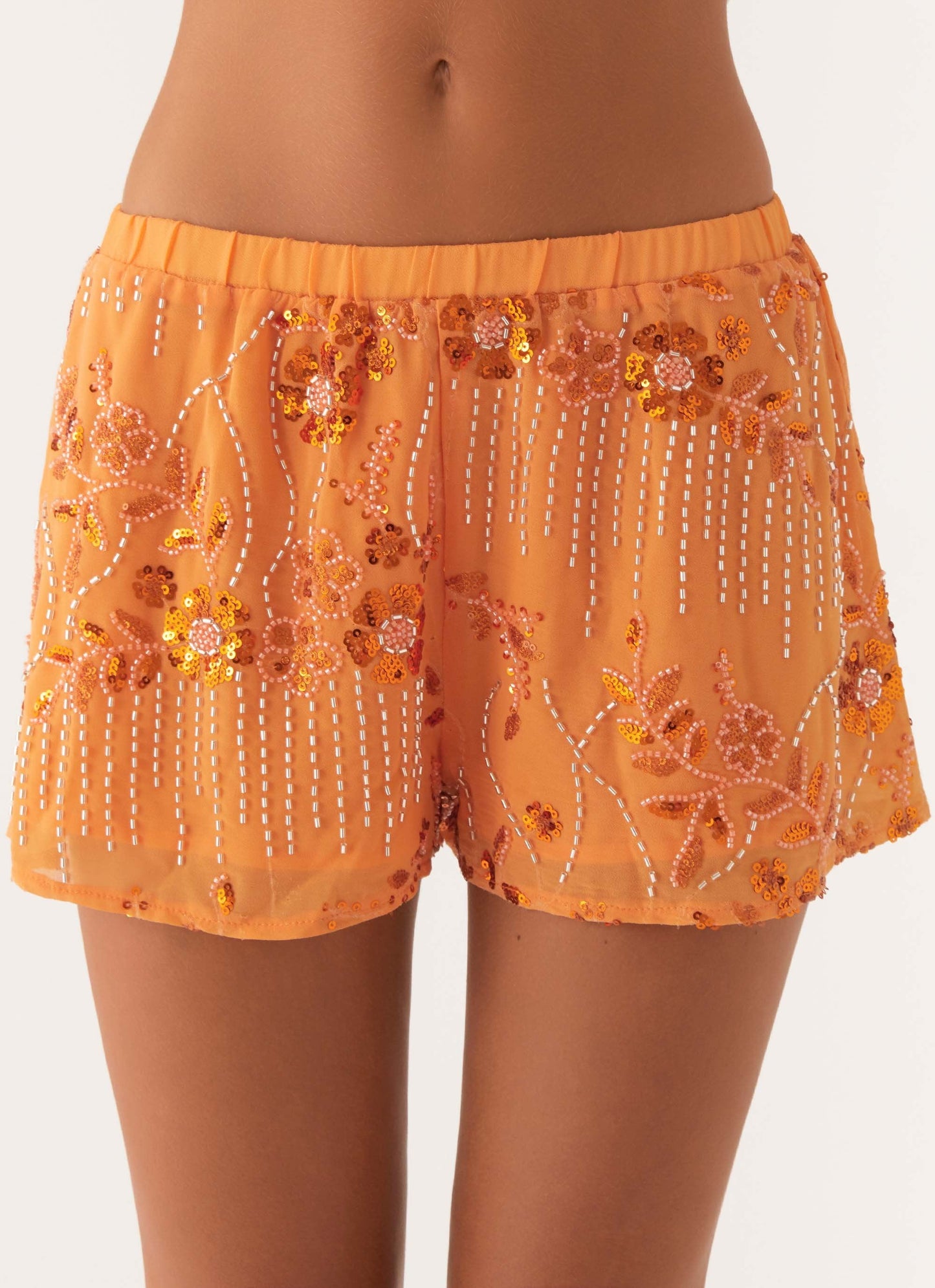 Sequin Mini Shorts