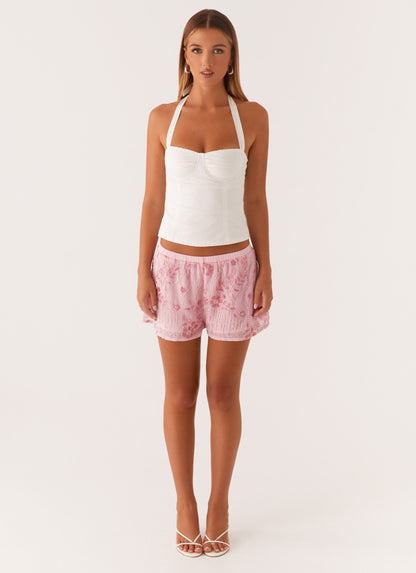 Sequin Mini Shorts
