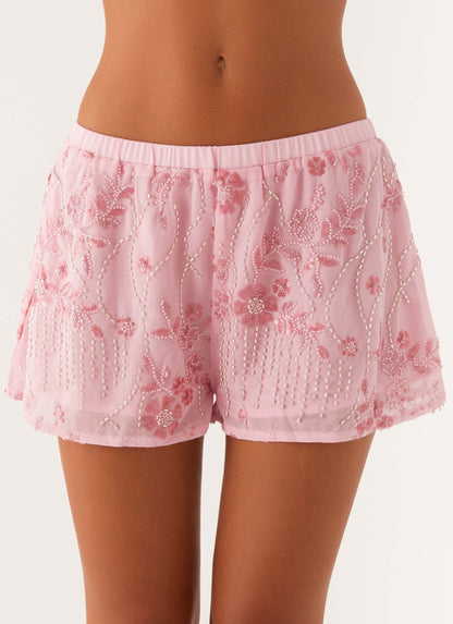 Sequin Mini Shorts