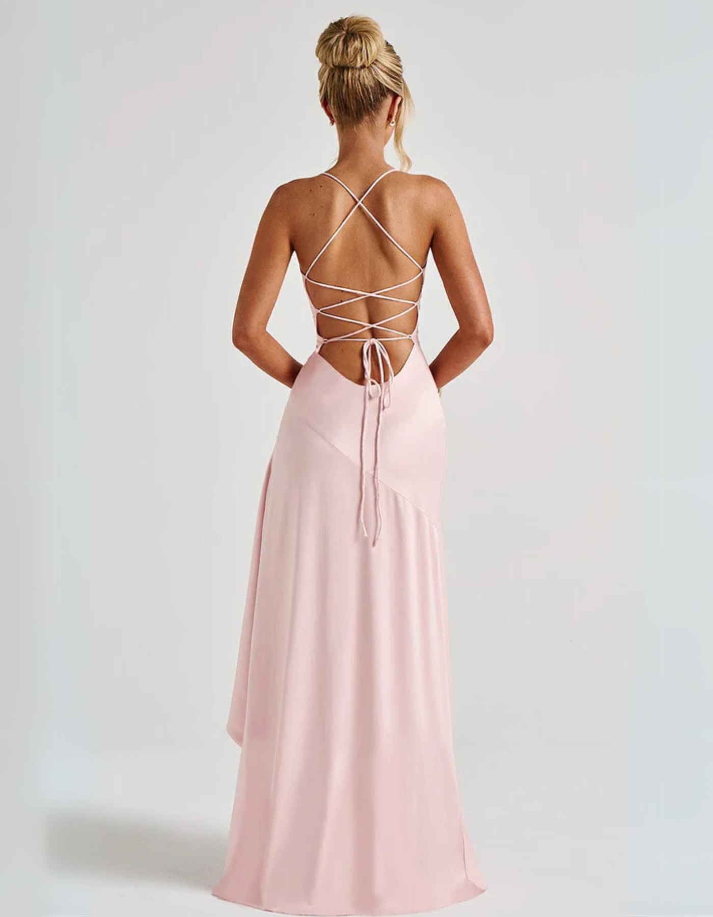 Rosavelle | Draped ruffle Detailed dress