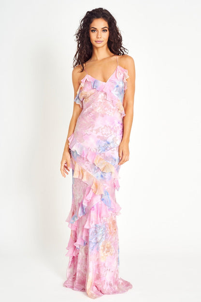 Jacky Ruffle Dress + FREE 🎁