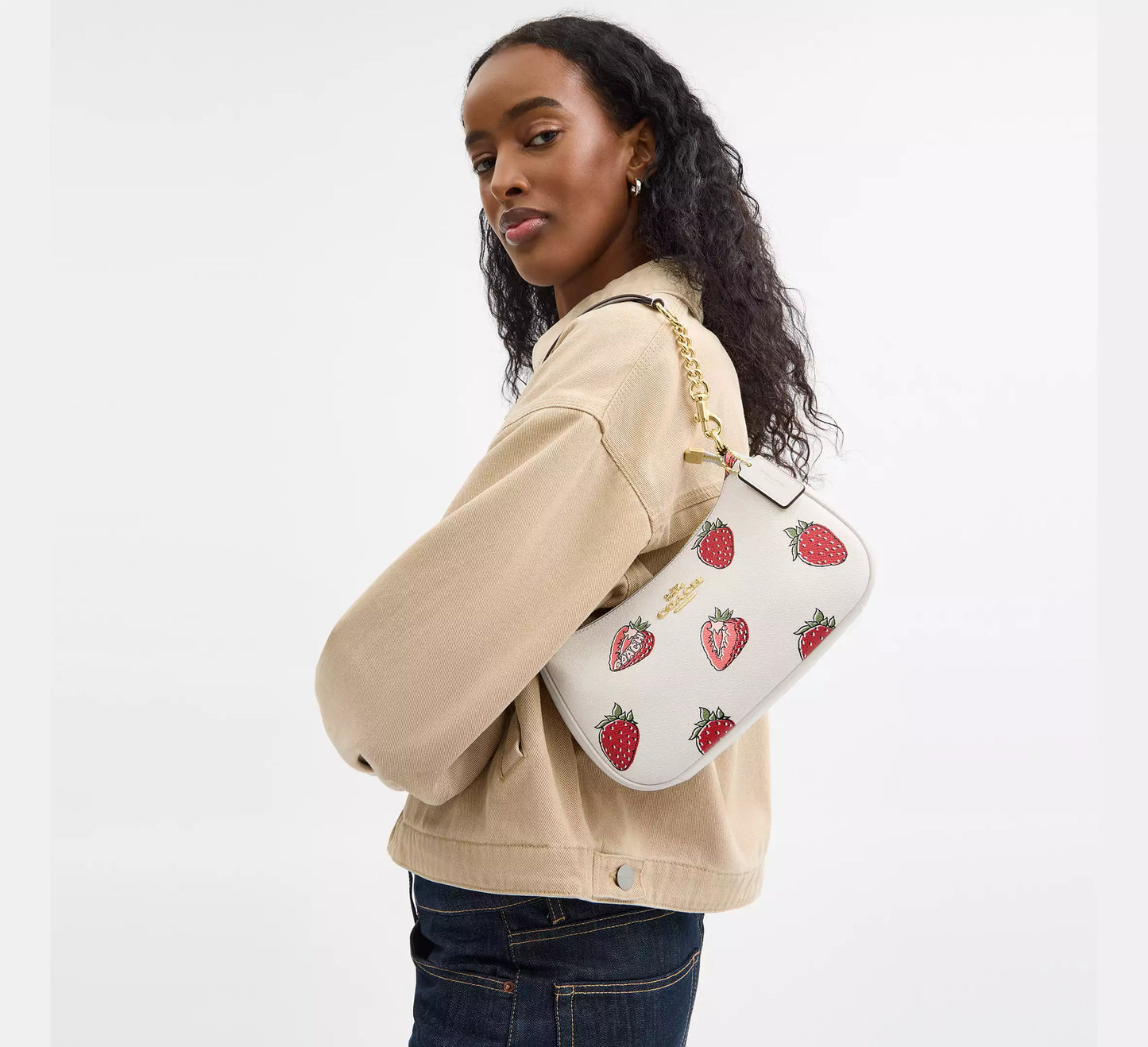 Strawberry Teri Shoulder Bag
