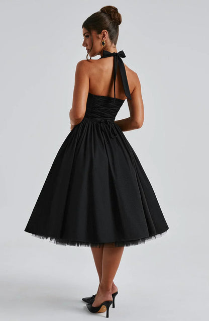 Monaco Grace Corset Midi Dress