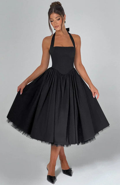 Monaco Grace Corset Midi Dress