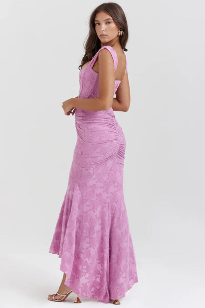 Casandra Lace Maxi-jurk