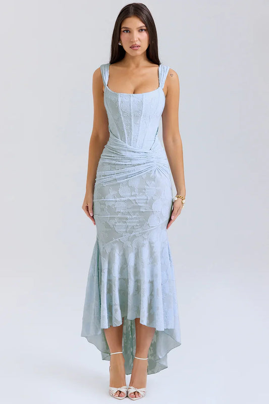 Casandra Lace Maxi-jurk