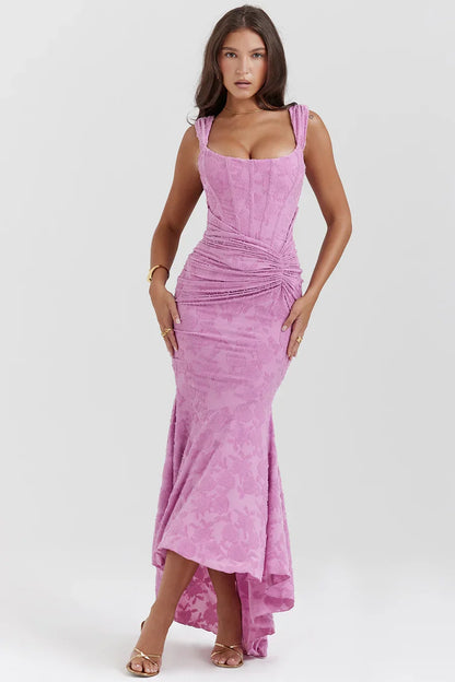 Casandra Lace Maxi-jurk