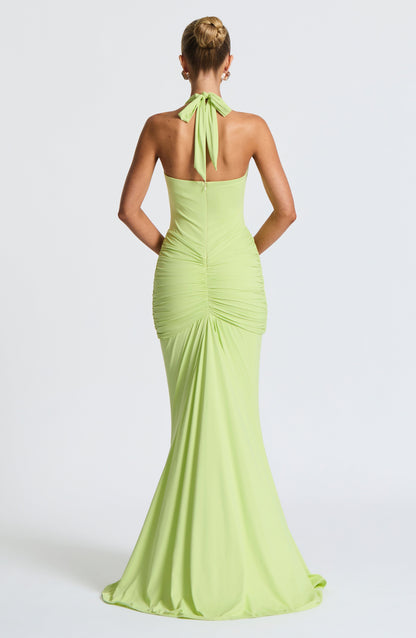 Sorella| Emerald Lime Dress