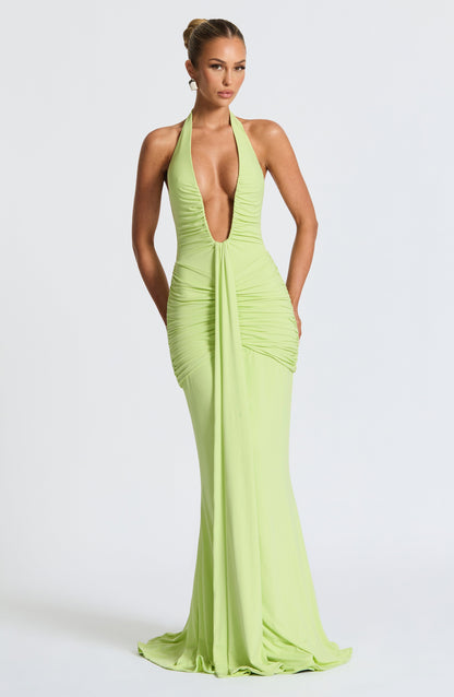 Sorella| Emerald Lime Dress