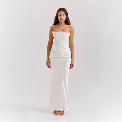 Elena | Strapless Jurk