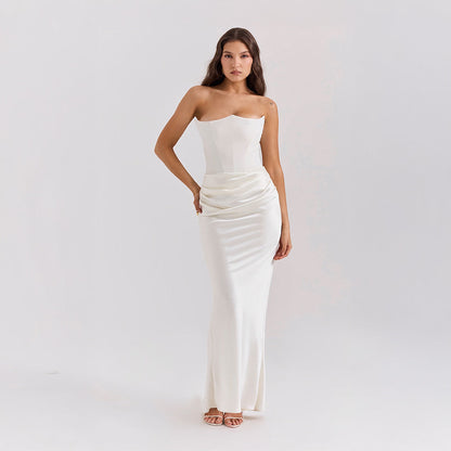 Elena | Strapless Jurk